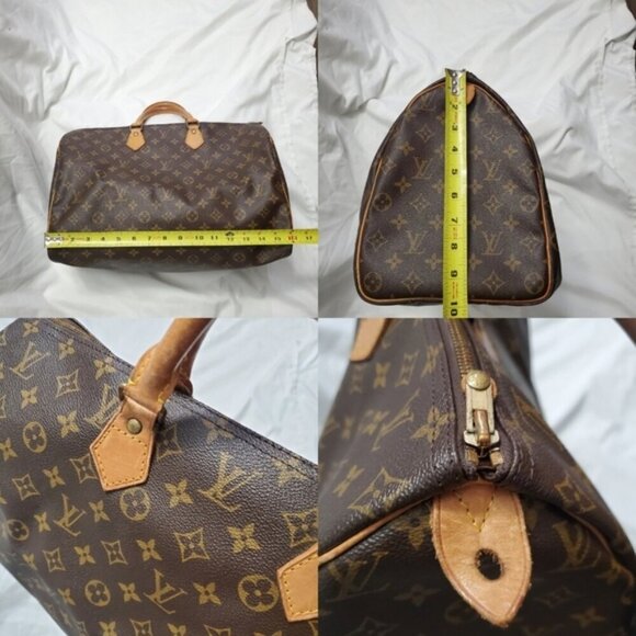Authentic Louis Vuitton Speedy 40 Travel Top Handle Bag - Picture 10 of 14